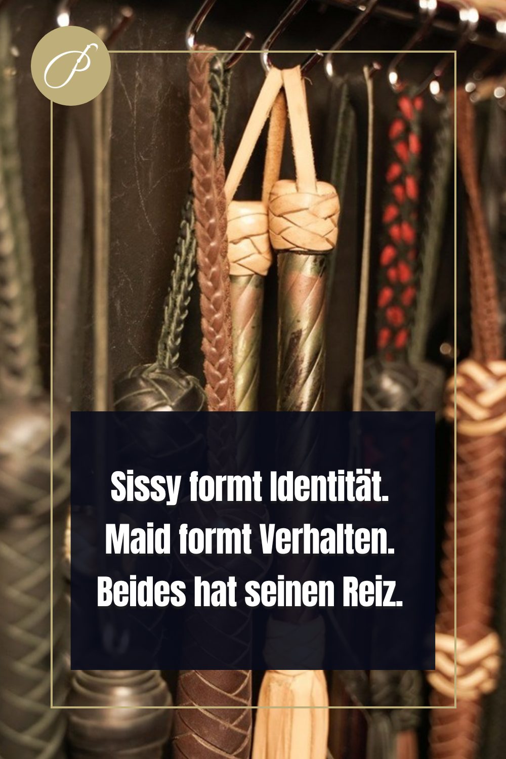 Sissy Training Maid Training: Psychologie-Pin zum Blogbeitrag, Sissy formt Identität. Maid formt Verhalten. Beides hat sei...