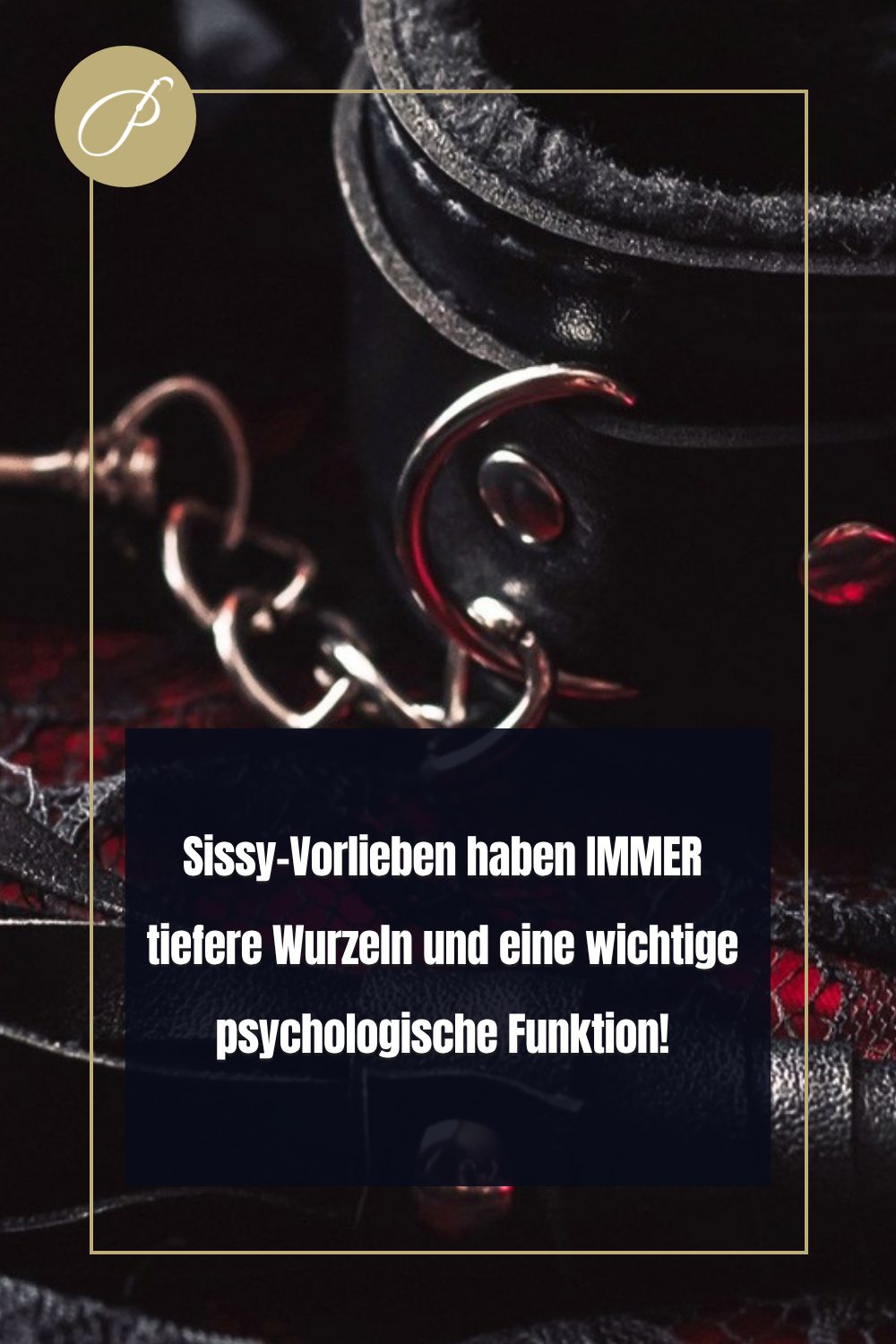 Sissy Erziehung Feminisierung: Psychologie-Pin zum Blogbeitrag, Keine Verwirung. Kein Defekt. Eine Sehnsucht mit tiefen Wu...