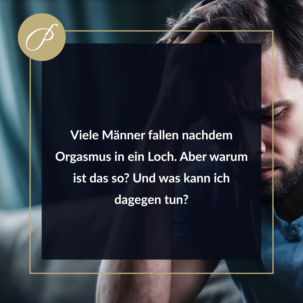 Leere nach dem Orgasmus – Zitat-Pin: „Dopamin treibt dich, es belohnt dich nicht.