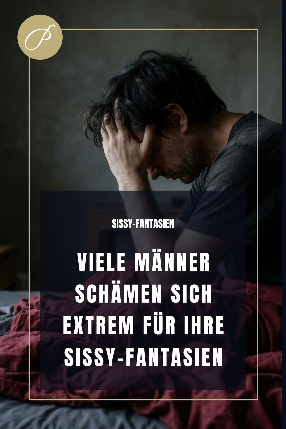 Sissy Scham – Titel-Pin zum Thema Sissy – Bist du wirklich falsch? – Lady Penelope
