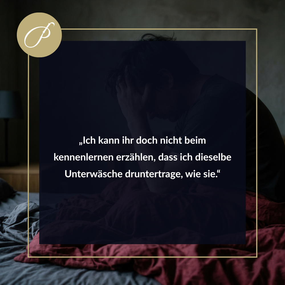 Sissy Scham – Zitat-Pin zum Thema Sissy – Bist du wirklich falsch? – Lady Penelope