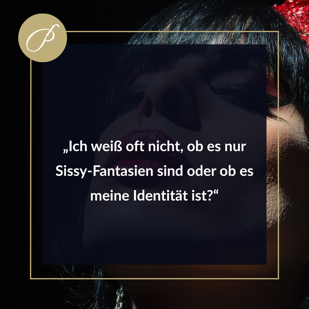 Bin ich trans oder Sissy – Zitat-Pin zum Thema Sissy oder trans? Die ehrliche Landkarte – Lady Penelope